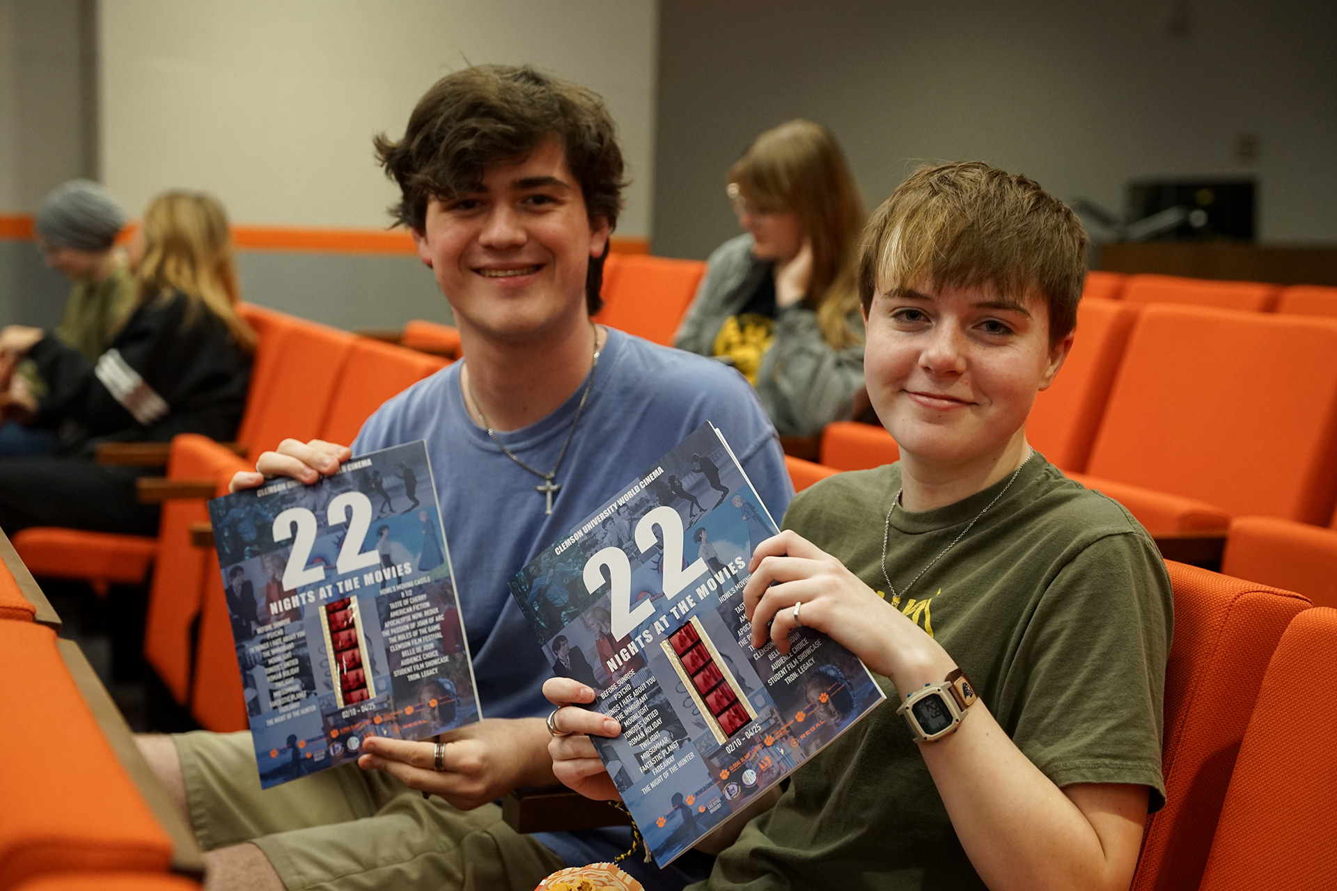 Booklets distributed at film showings